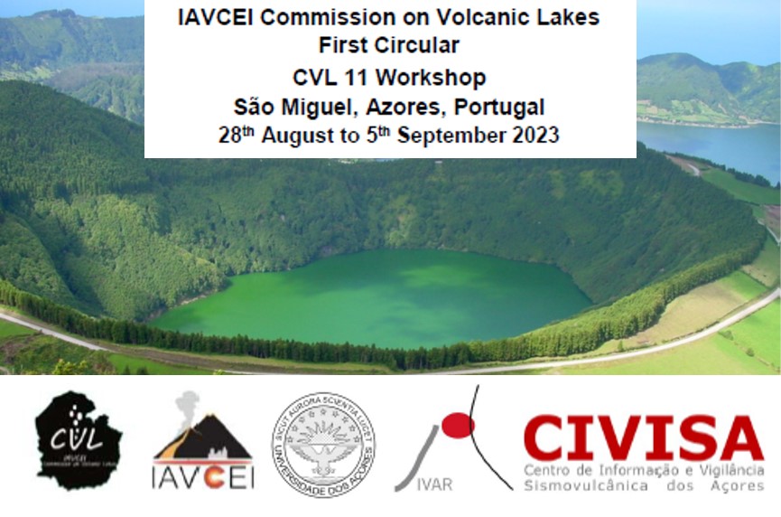 IAVCEI-CVL11 Workshop, São Miguel, Azores, 28th August - 5th September 2023